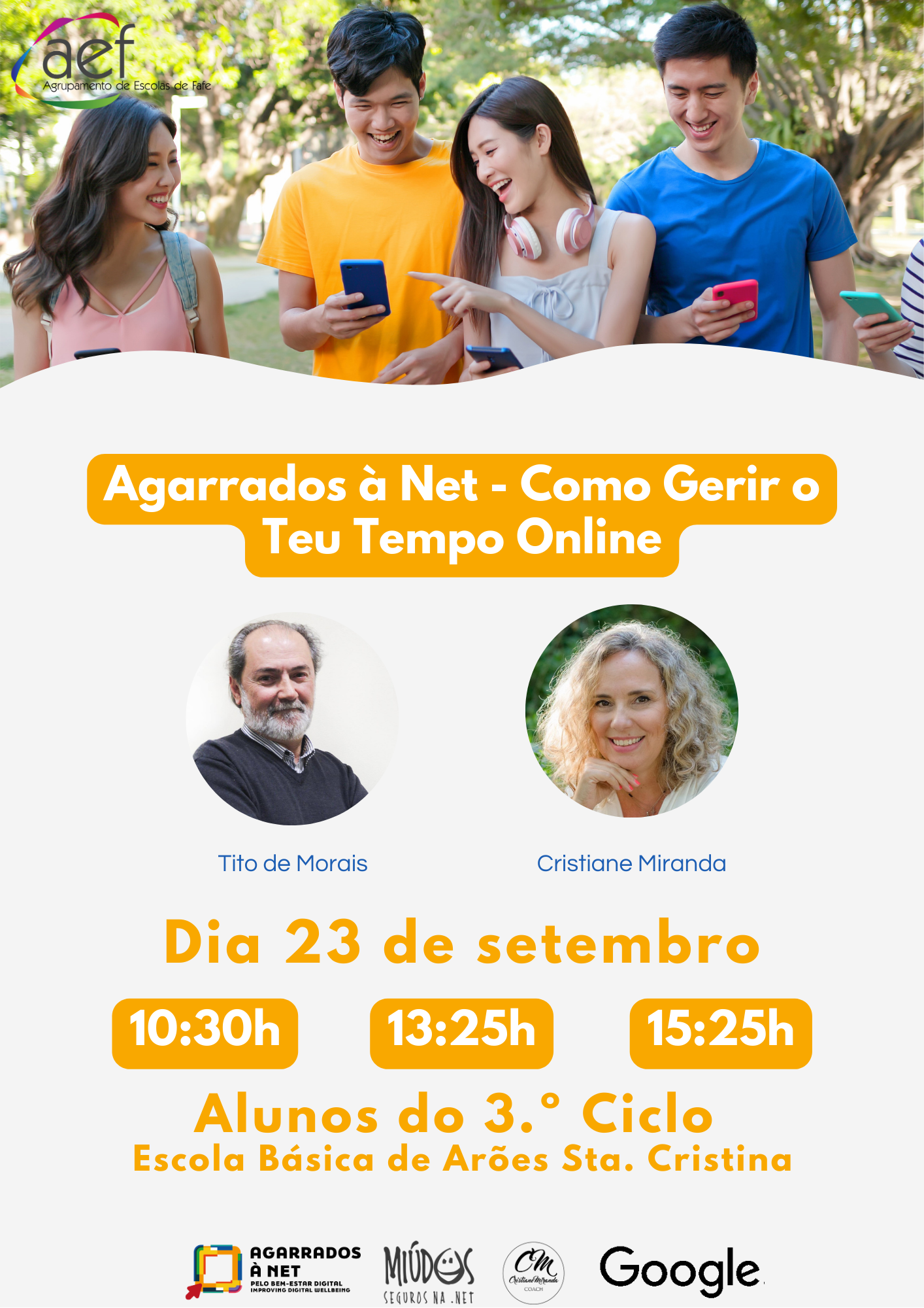 Workshops para alunos